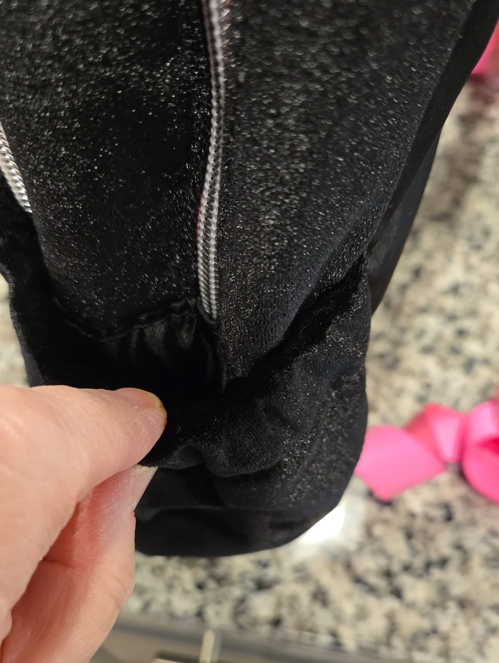 JUICY COUTURE VELVET BACKPACK W/ RHINESTONE LOGO AND CROWN EMBLEM. NWOT.